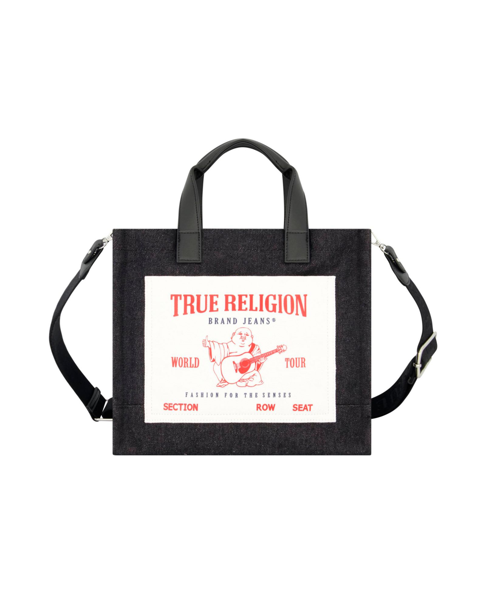 True Religion Women's medium Pocket Tote Bag