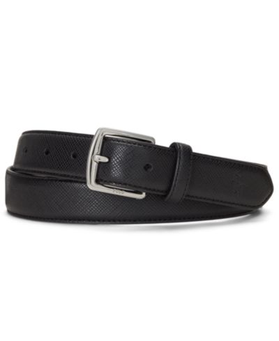 Polo Ralph Lauren Мужской кожаный ремень Saffiano
