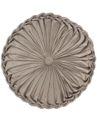 Декоративная подушка Levtex Pisa Pleated Button Tufted 16" Round