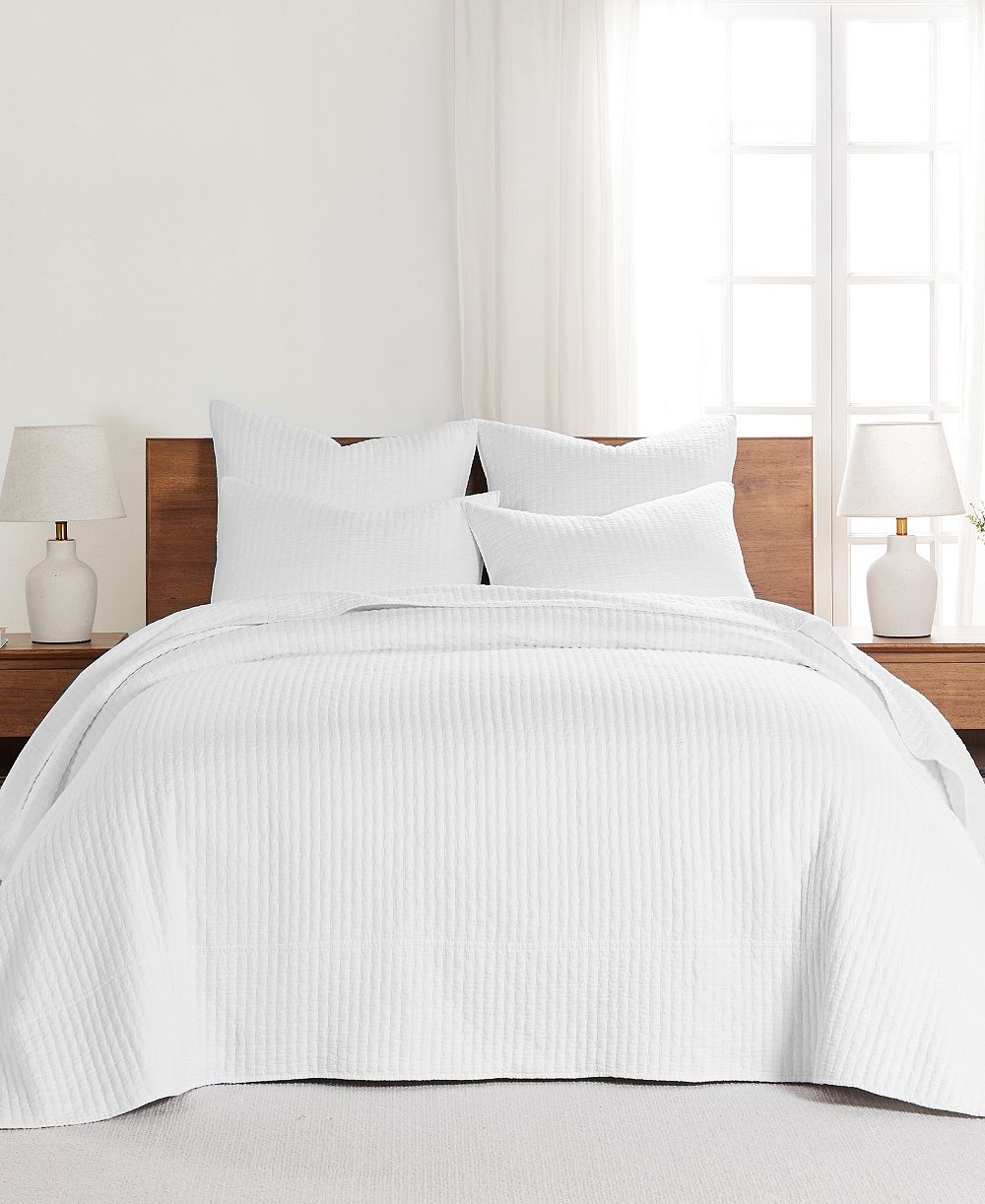 Levtex Home Cross Stitch Stitching 2-Pc. Bedspread Set, Twin/Twin XL