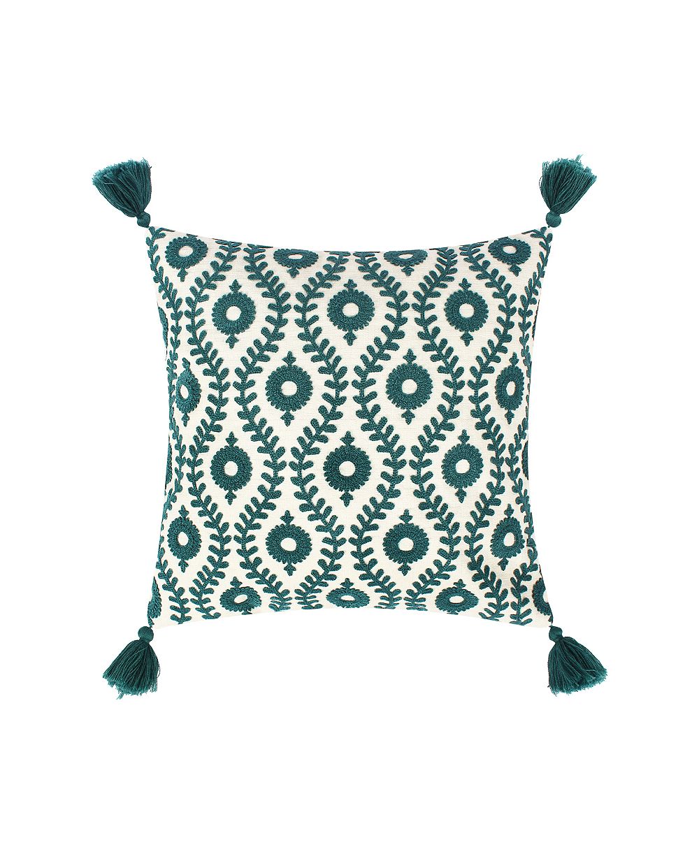 Levtex Ashika декоративная подушка Crewel 18" x 18"