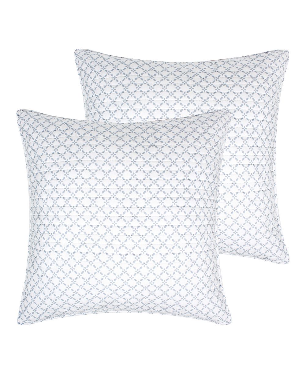 Levtex Home Maeve Cross Tile 2-Pc. Sham Set, European