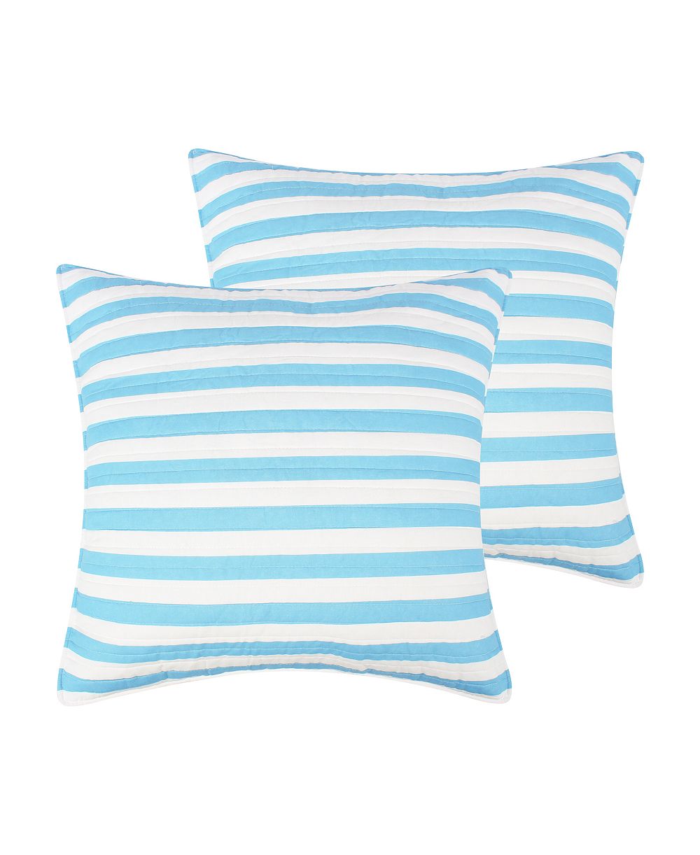 Levtex Home Sol Stripe 2-Pc. Sham Set, European