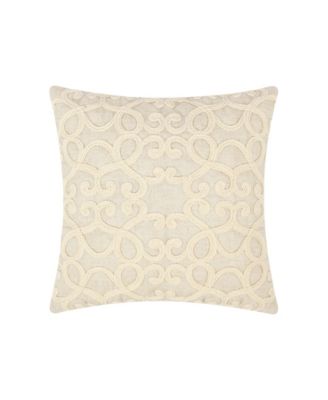 Levtex Bretton Woods декоративная подушка с аппликацией, 18" x 18"