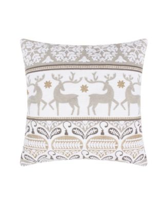 Декоративная подушка Levtex O Christmas Tree Reindeer, 18" x 18"