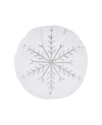Декоративная подушка Levtex O Christmas Tree Snowflake, 16" Round