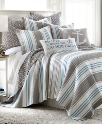 Levtex Home Provincetown Reversible Quilt, Full/Queen