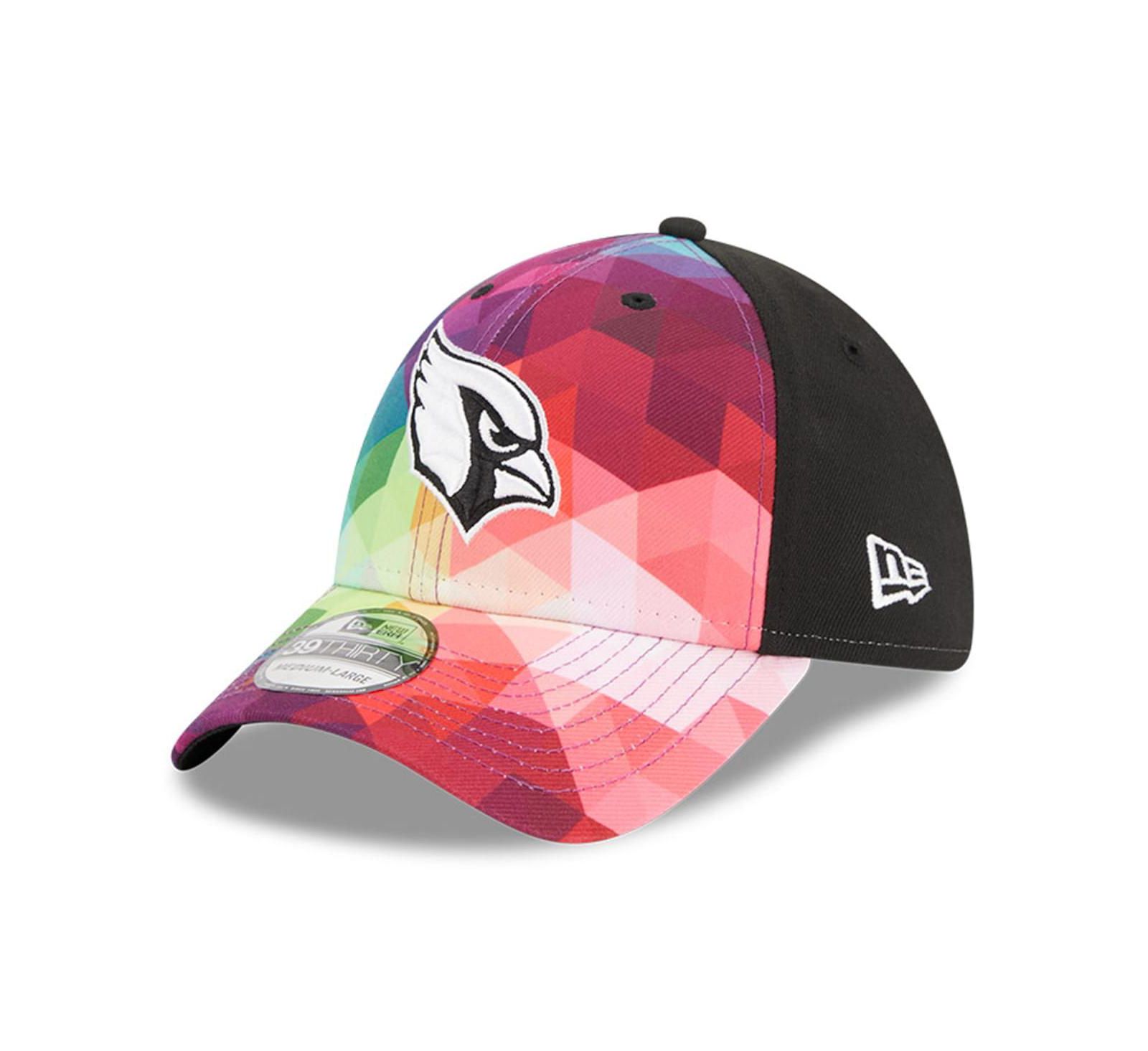 Мужская и женская кепка New Era Arizona Cardinals 2023 NFL Crucial Catch 39THIRTY Flex