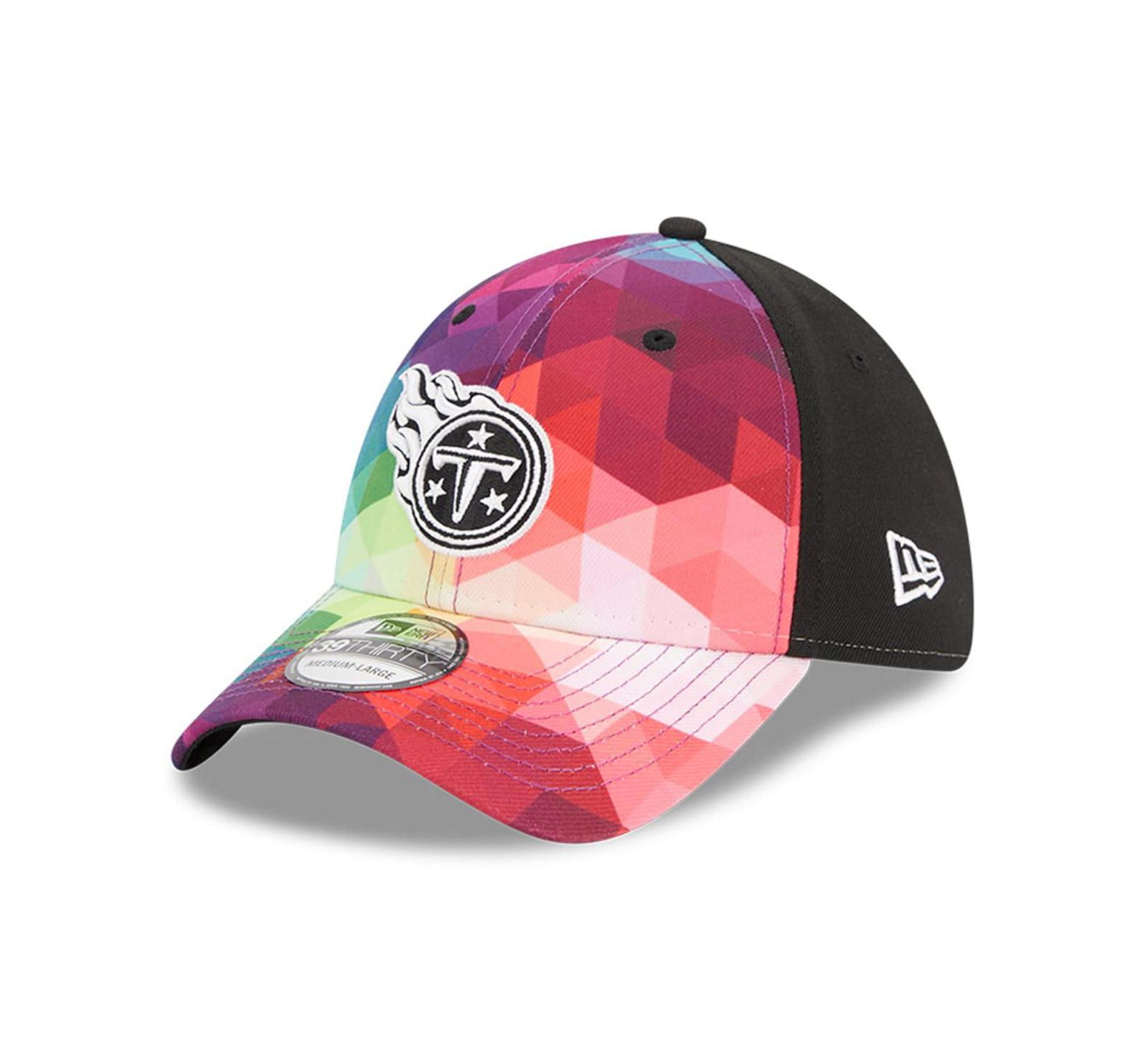 Кепка New Era Tennessee Titans 2023 NFL Crucial Catch 39THIRTY Flex