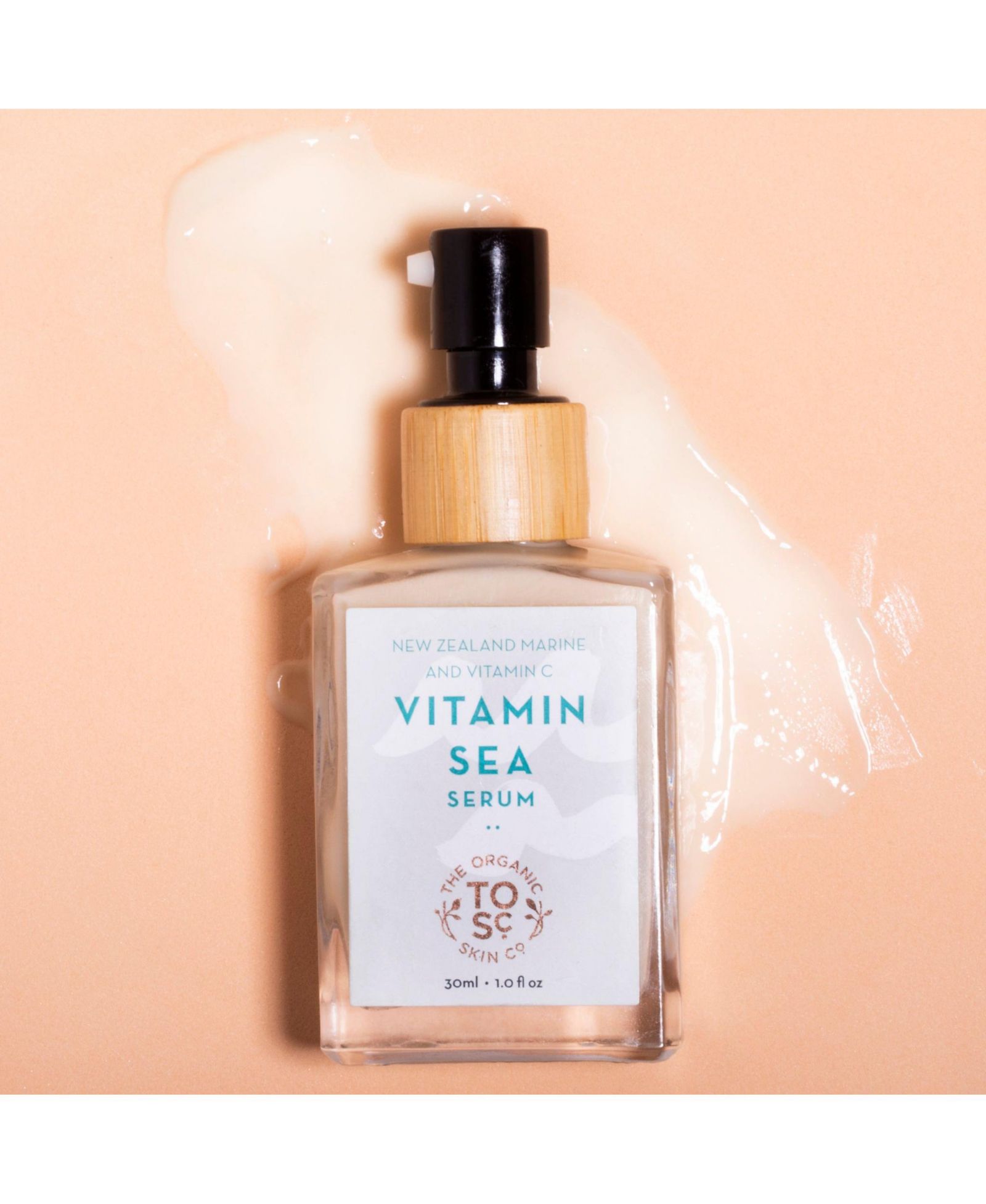 The Organic Skin Co Сыворотка для лица Vitamin C, увлажняющая и омолаживающая, 1floz