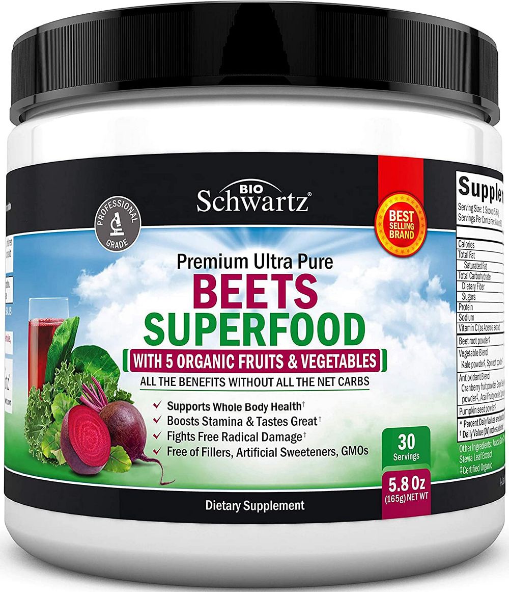 Порошок суперфуд из свеклы BioSchwartz, 5.8oz