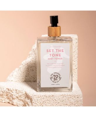 The Organic Skin Co. Set The Tone Rosewater Facial Toner Mist with Rose Oil, Honeysuckle & Aloe Vera