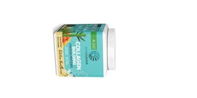 Sunwarrior Collagen Building Powder Protein Peptide with Biotin Vitamin C Hyaluronic Acid Collagen Protein Powder for Hair Skin Nail Dairy Free Gluten Free | Vanilla Collagen Powder | 500gm