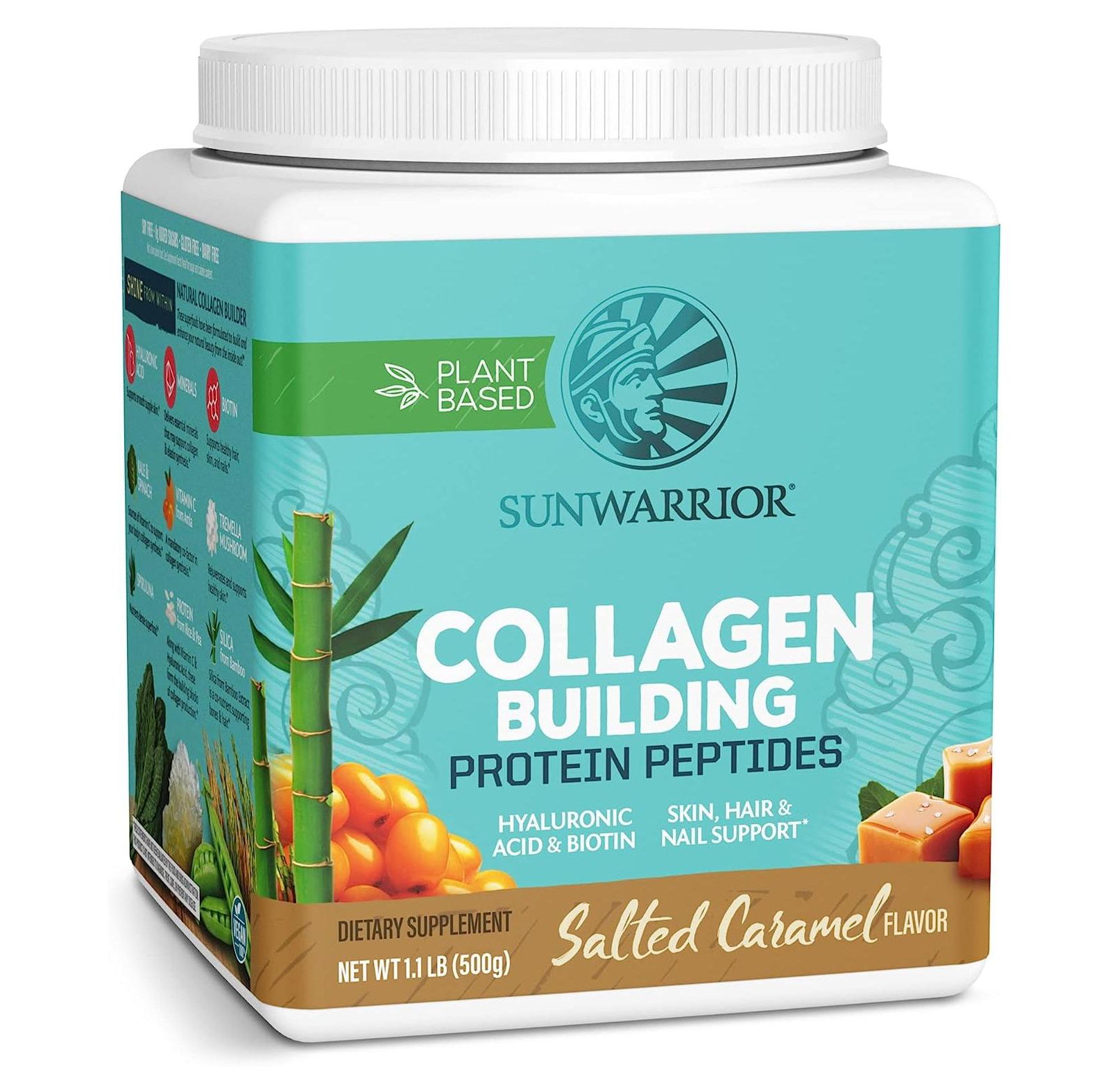 Sunwarrior Collagen Powder, Salted Caramel, 500gm