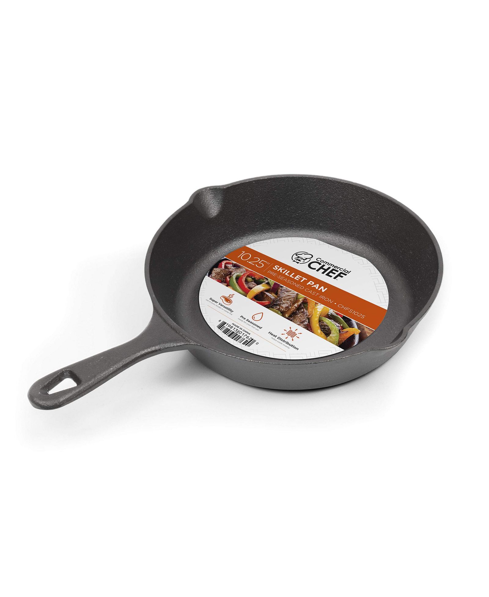 COMMERCIAL CHEF Aluminum 10.25" Skillet