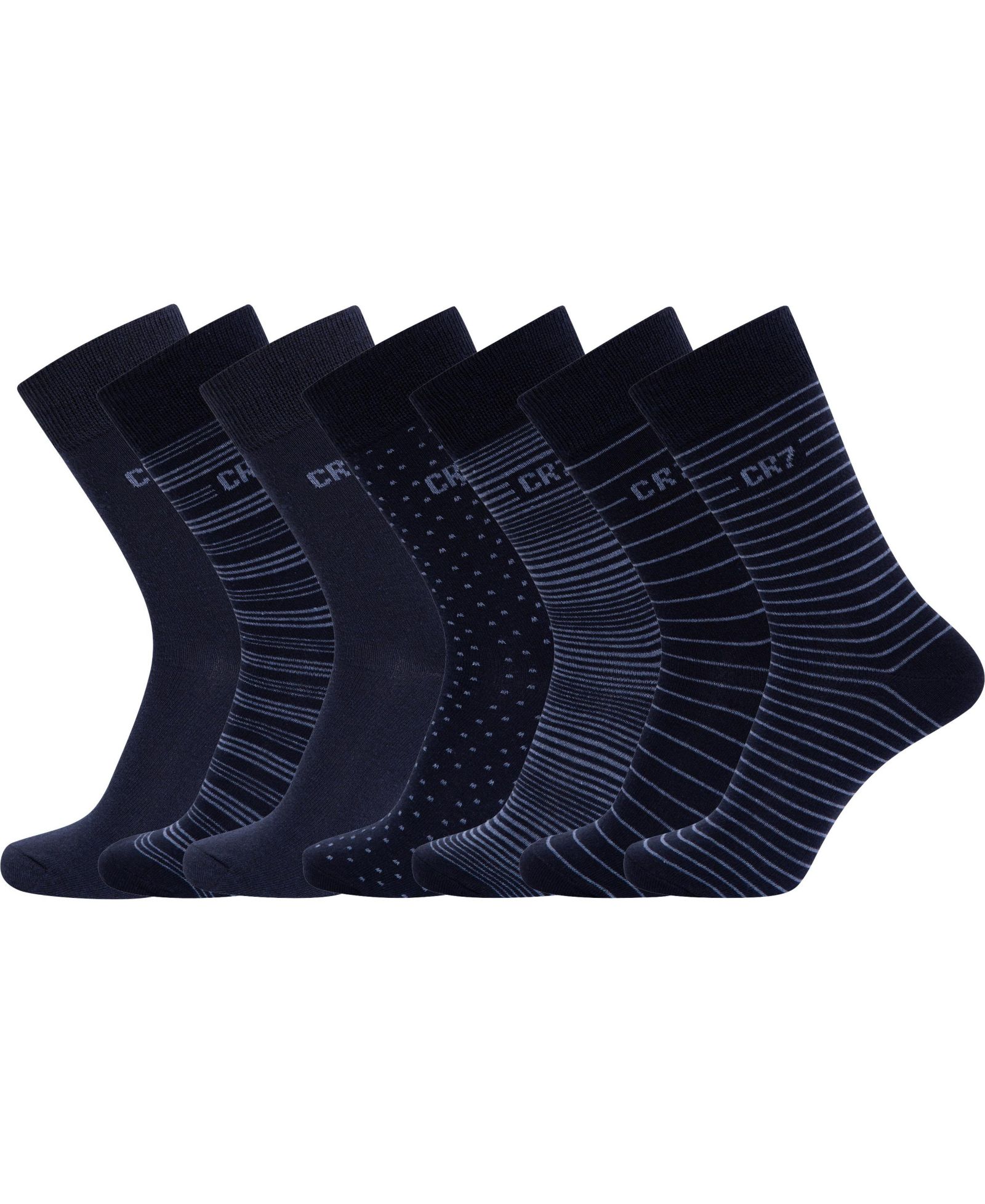CR7 Men's Fashion Socks, Pack of 7