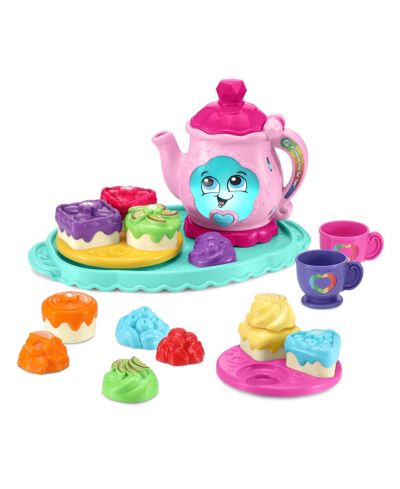 Детский чайный набор VTech Rainbow Light-Up 18-Piece для двоих, от 1 года