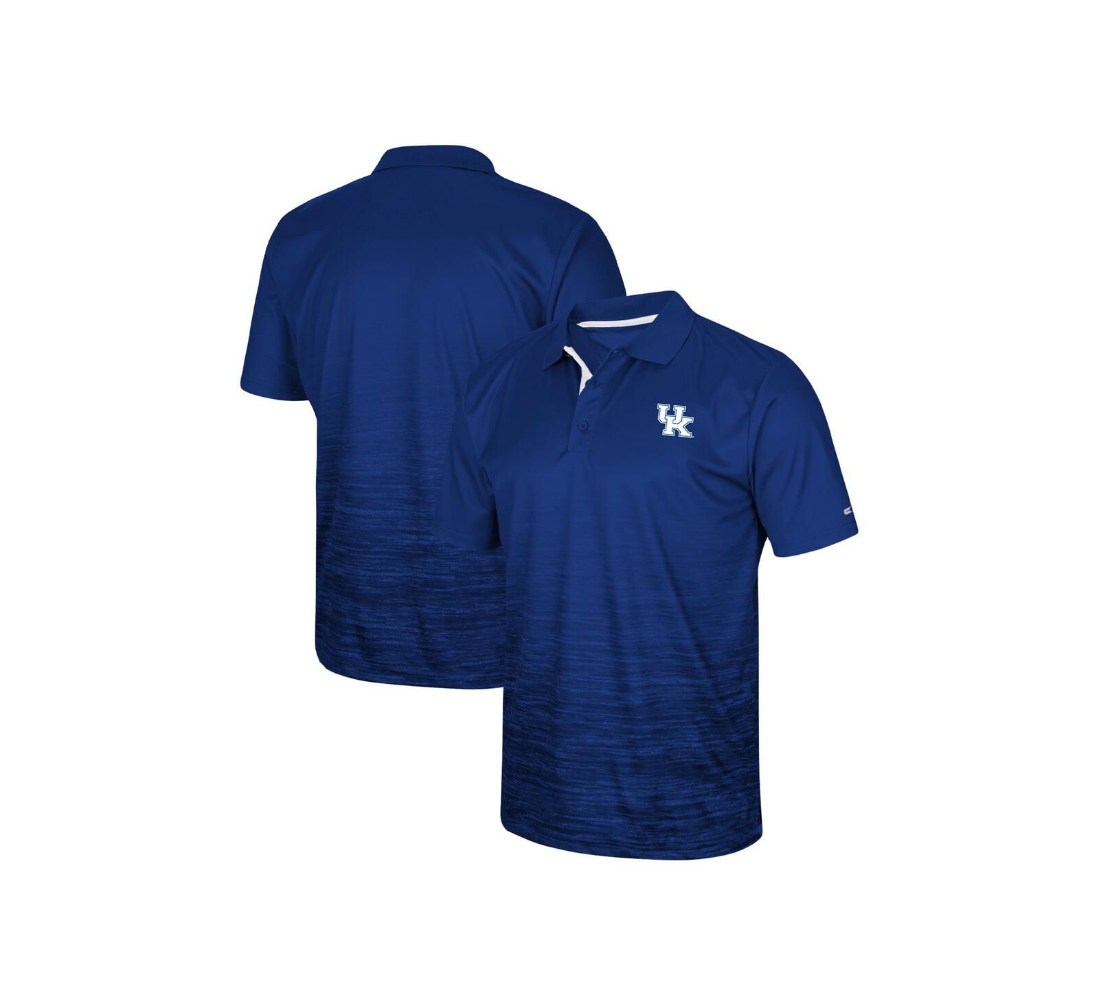 Colosseum Мужская рубашка поло Royal Kentucky Wildcats Marshall