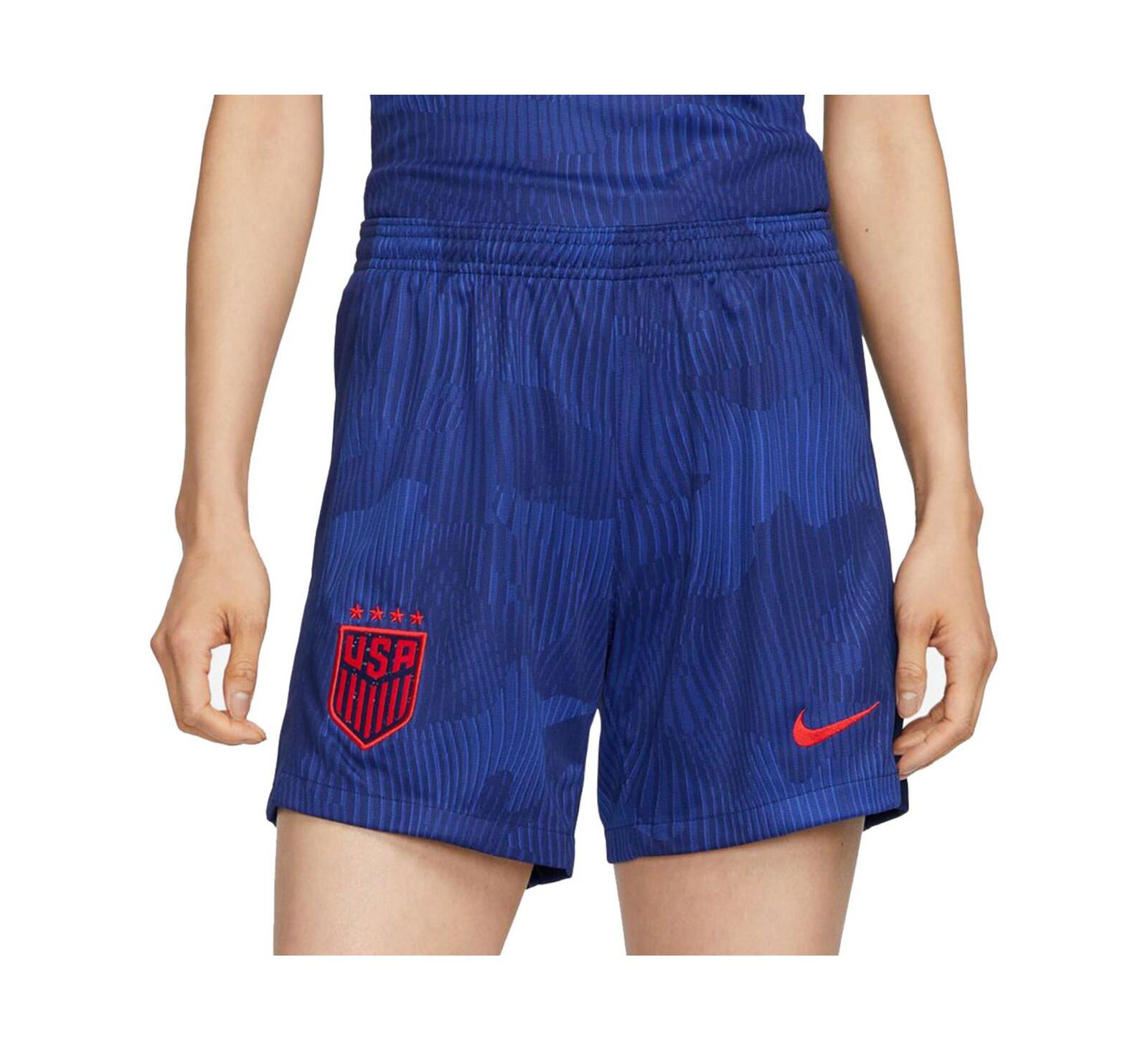 Women's Nike Blue USWNT 2023 Away Stadium Shorts