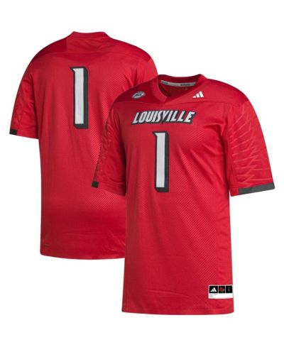 Мужская футбольная джерси adidas #1 Cardinal Louisville Cardinals Premier