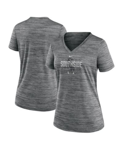 Женская футболка Nike Chicago White Sox City Connect Velocity, серая