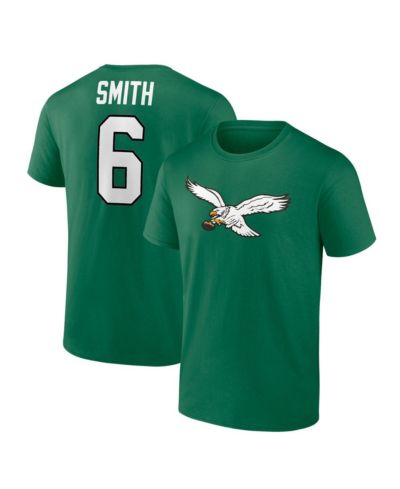 Мужская футболка Fanatics DeVonta Smith Kelly Green Philadelphia Eagles Alternate Icon