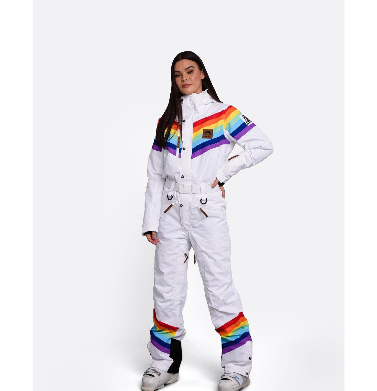 OOSC Women's Rainbow Road Ski Suit