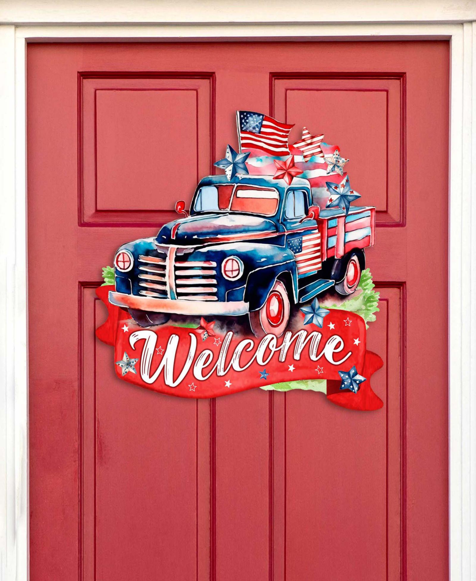 Designocracy декор для двери Designocracy Holiday Wooden Welcome Sign United We Stand G. DeBrekht