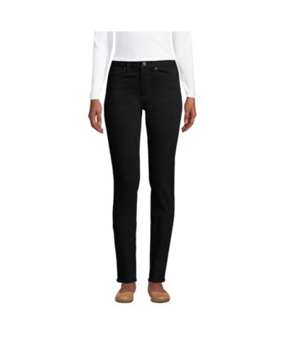 Lands' End джинсы Petite, средняя посадка, прямые
