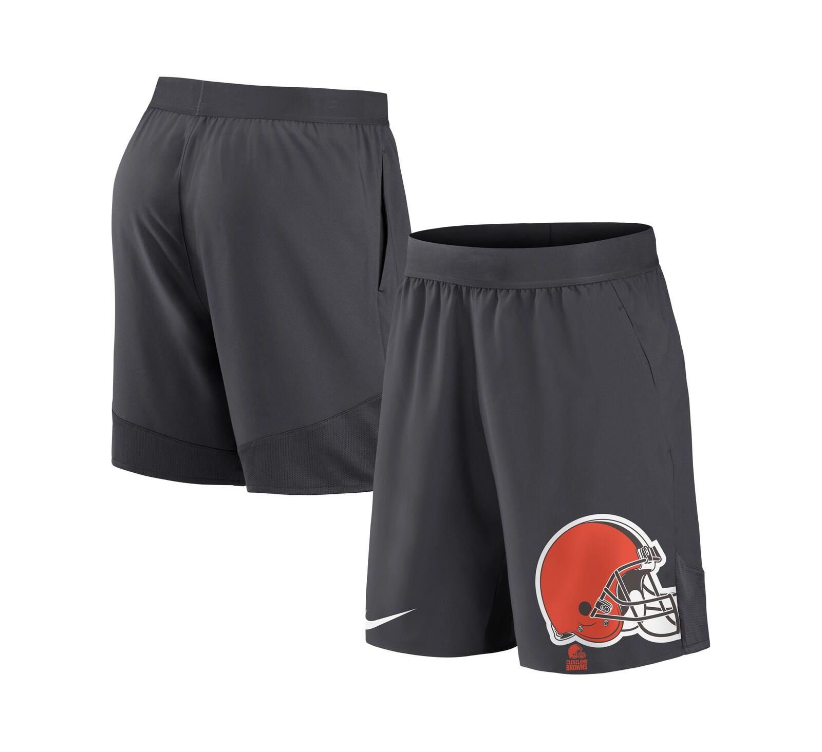 Мужские шорты Nike Cleveland Browns Stretch Performance, антрацит