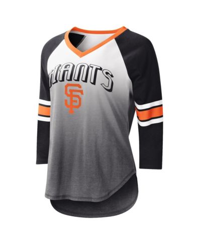 Женская футболка G-III 4Her San Francisco Giants Raglan 3/4-Sleeve