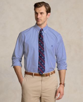 Мужская рубашка Polo Ralph Lauren Big & Tall Poplin Sport