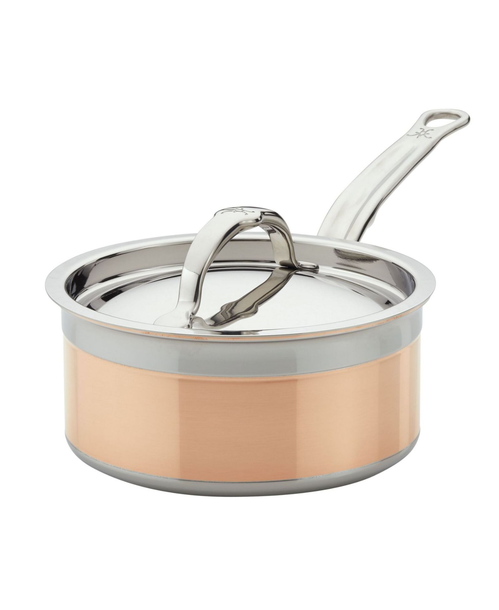 Hestan CopperBond Copper Induction 1.5-Quart Covered Saucepan