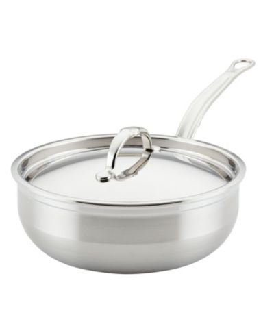 Сковорода Hestan® ProBond Clad TITUM® Stainless Steel Nonstick 3.5-Quart с крышкой