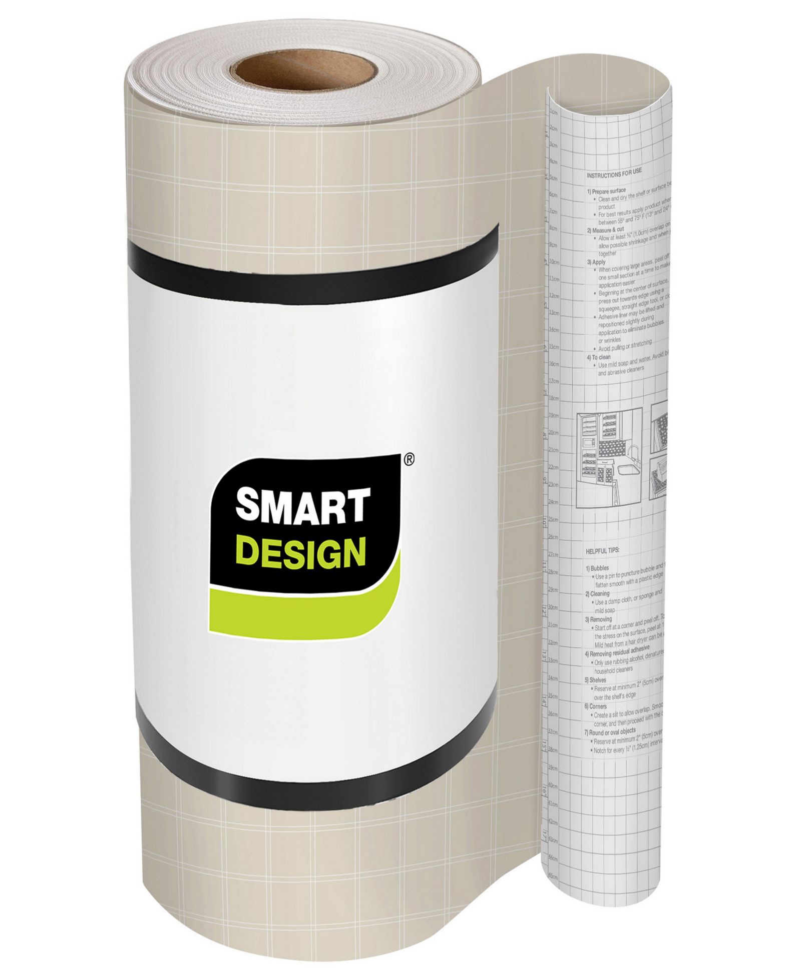 Smart Design подложка для полок Bonded Grip, 12" x 10' Roll