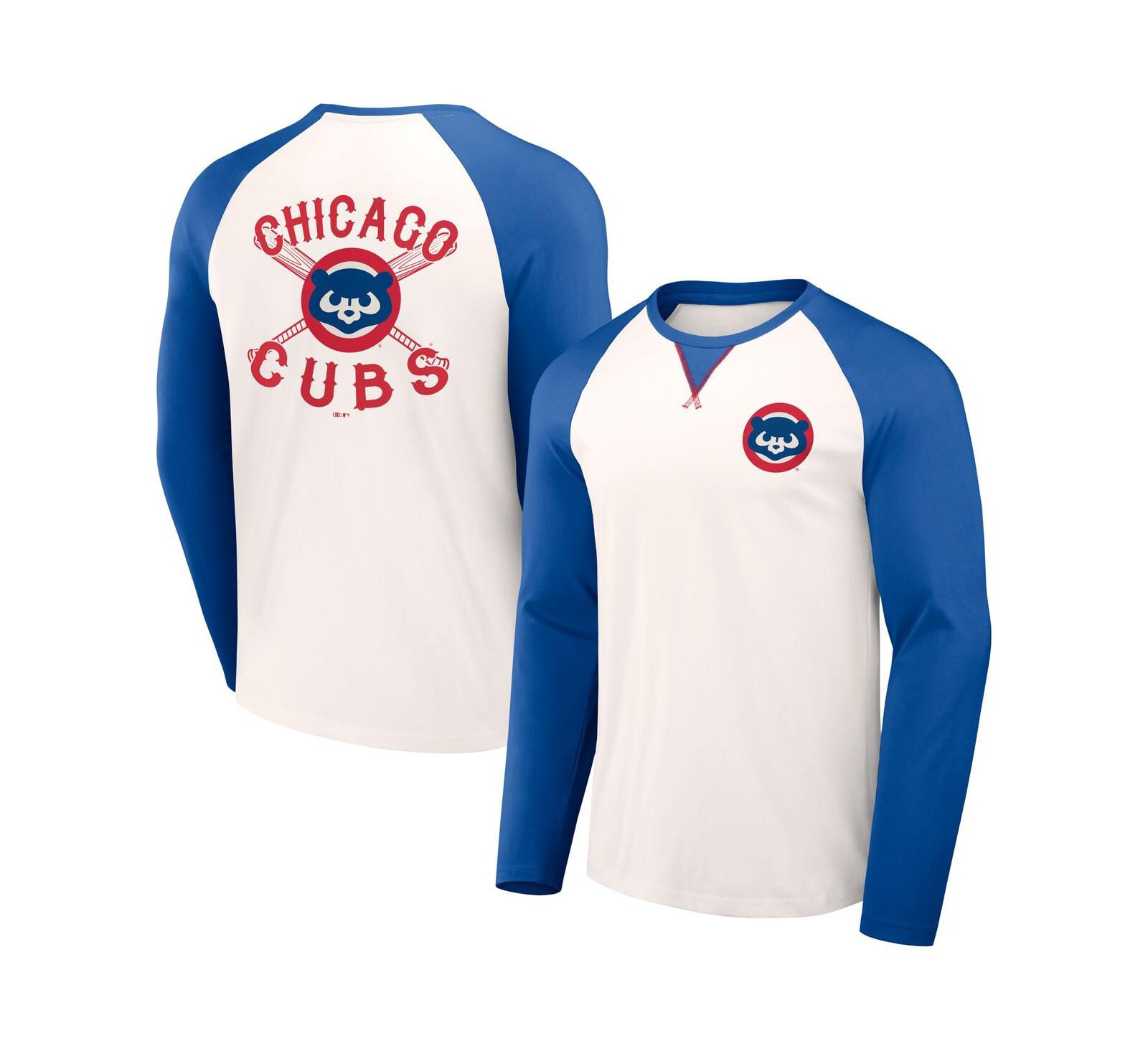 Мужская футболка Chicago Cubs Raglan от Darius Rucker Collection
