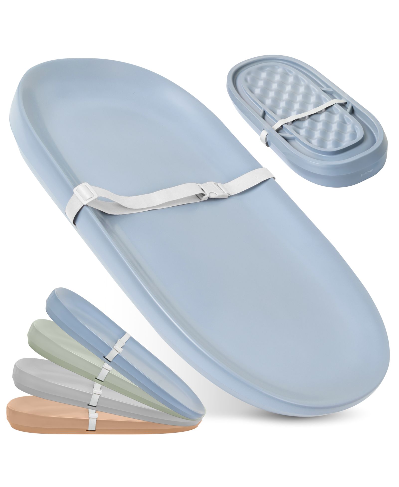 Jool Baby Waterproof Baby Changing Pad - Easy to Clean, Lightweight & Portable - Large Foam Cushion for Comfort