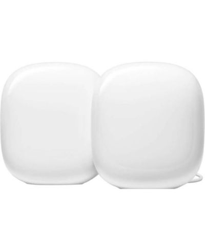 Google Wi-Fi Pro 6E, упаковка 2 шт, Snow