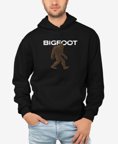 Мужской толстовка с капюшоном LA Pop Art Bigfoot