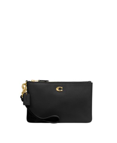 COACH мини-клатч из зернистой кожи Essential