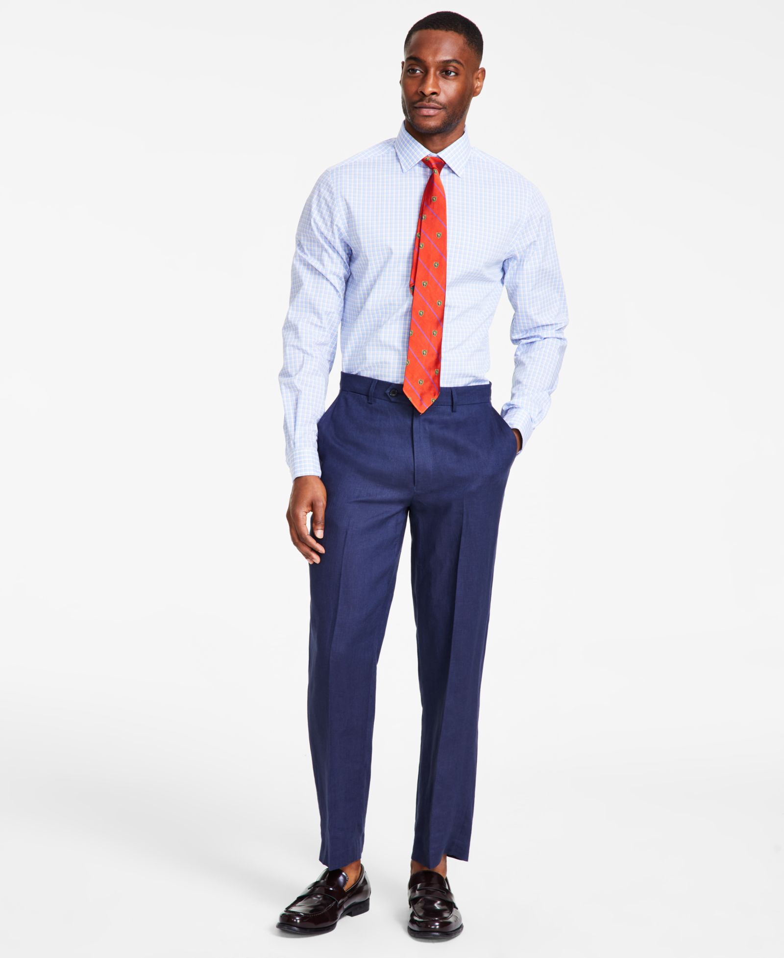 Мужские льняные брюки Nautica Modern-Fit