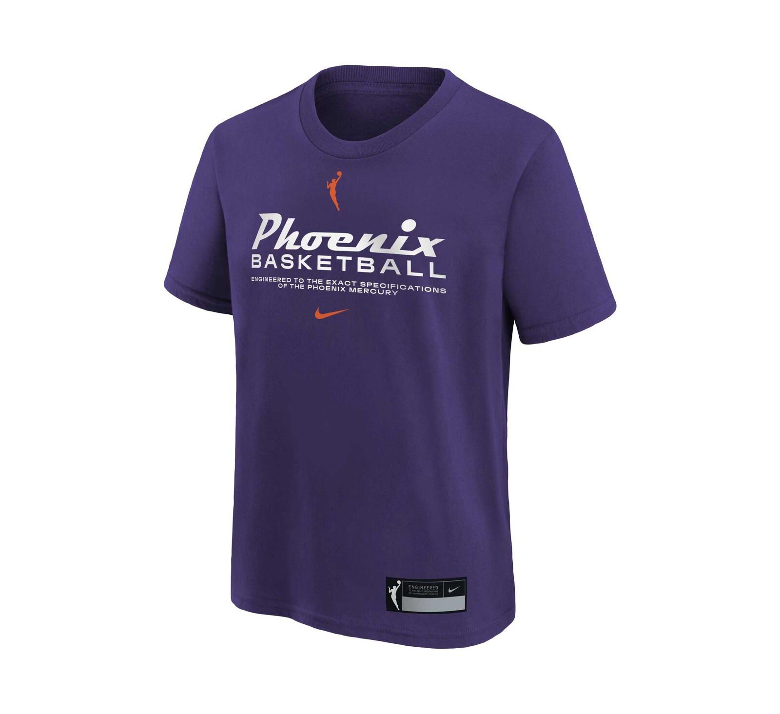 Детская футболка Nike Purple Phoenix Mercury On Court Legend Essential Practice