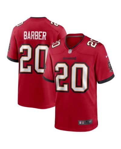 Мужская джерси Nike Ronde Barber Red Tampa Bay Buccaneers Retired Player Game