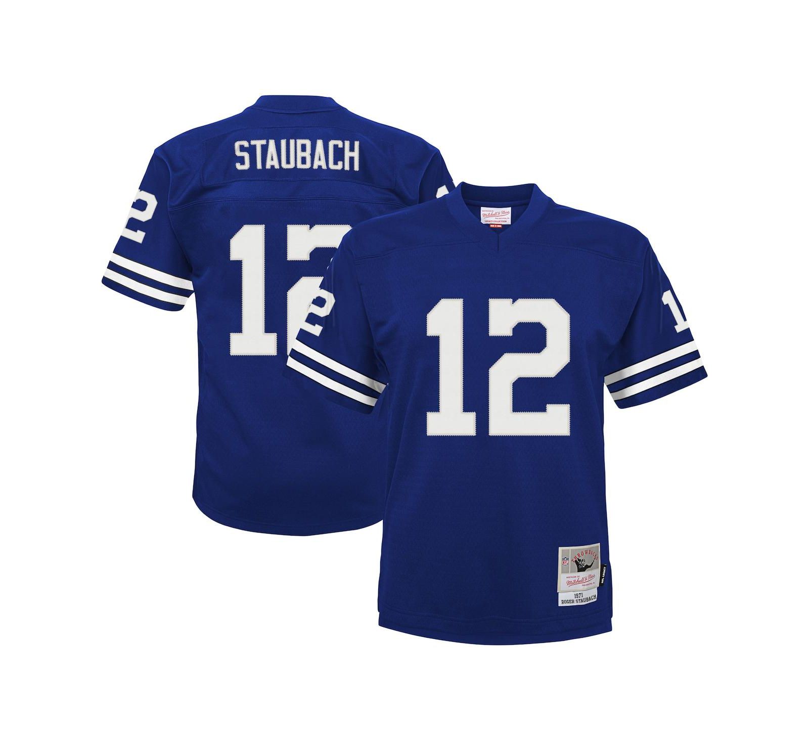 Mitchell & Ness джерси Mitchell & Ness Roger Staubach Dallas Cowboys 1971 Legacy для детей и младенцев