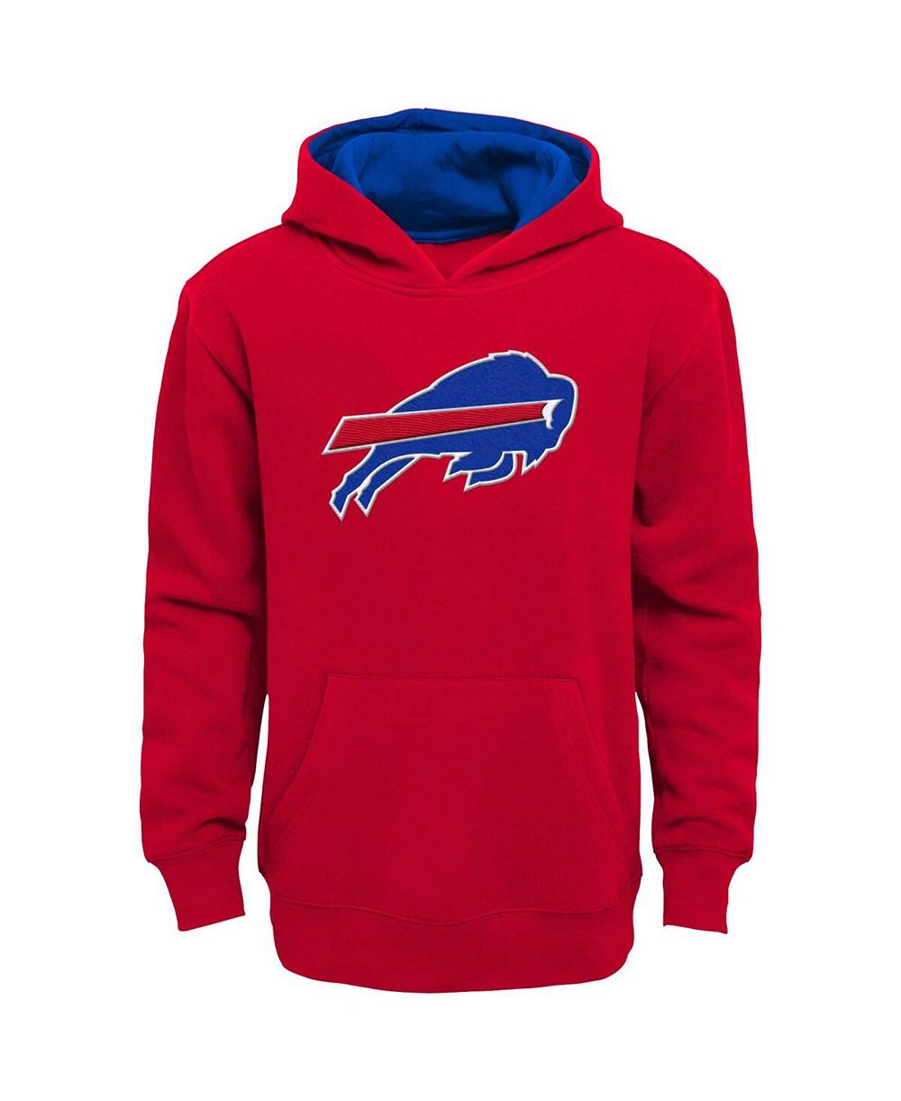 Детское красное худи Buffalo Bills Prime Pullover