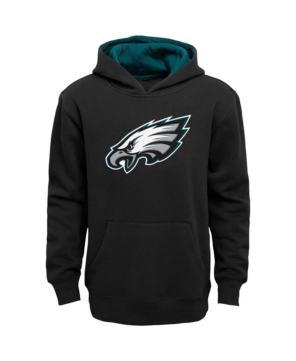 Детское худи Outerstuff Black Philadelphia Eagles Prime Pullover