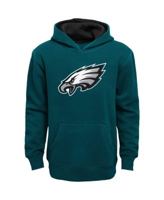 Big Boys Midnight Green Philadelphia Eagles Prime Pullover Hoodie