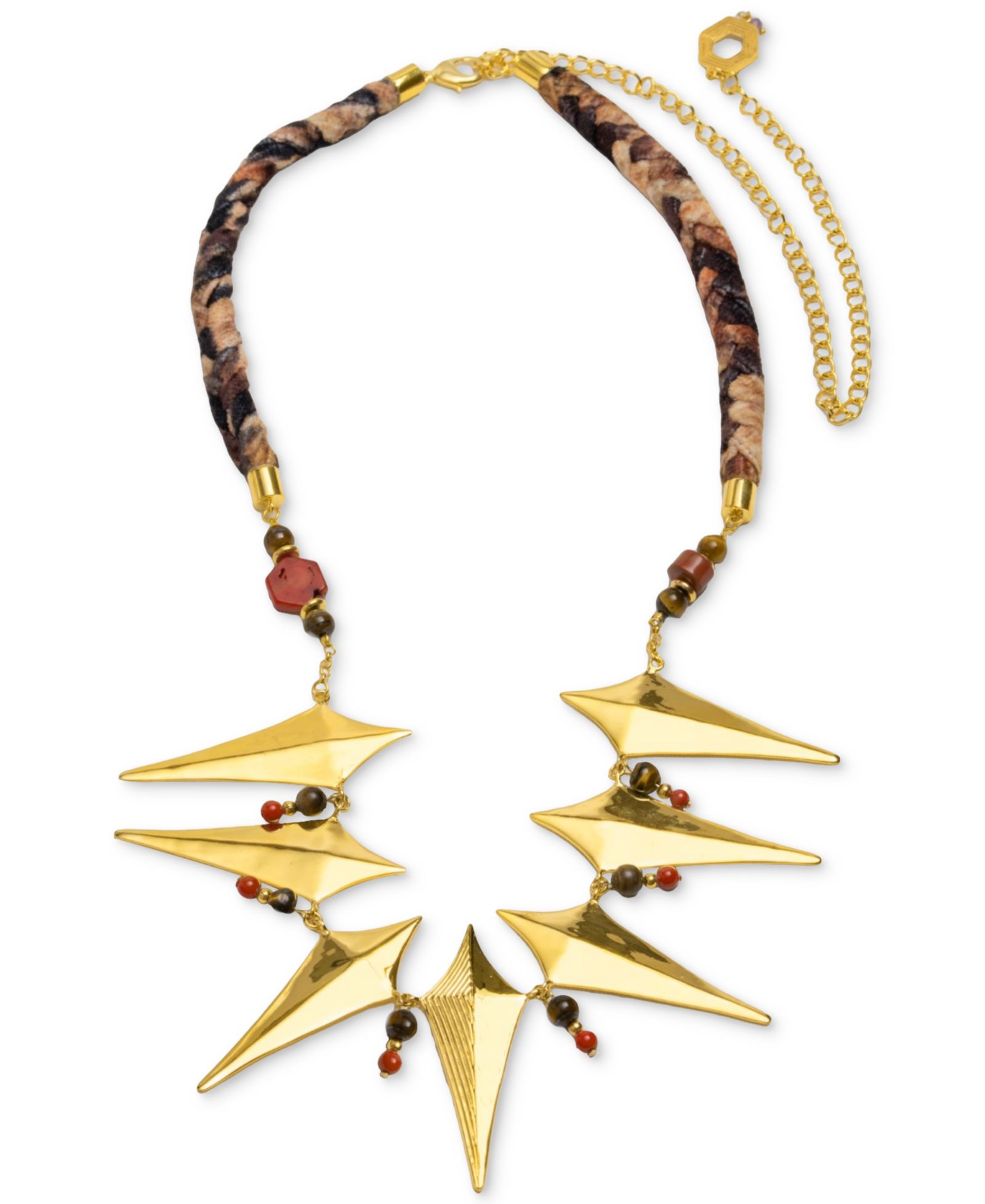 Длинное ожерелье Nectar Nectar New York 18k Gold-Plated Alaya, 24" + 10" extender