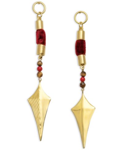 Серьги Nectar Nectar New York Lanza Dangle Drop, 18k Gold-Plated