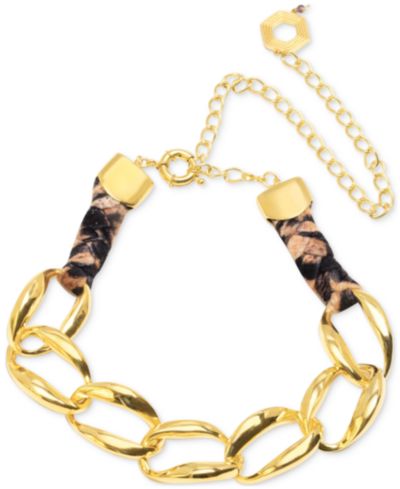 Ожерелье Nectar Nectar New York 18k Gold-Plated Aria Statement Necklace, 17-1/2" + 9" extender